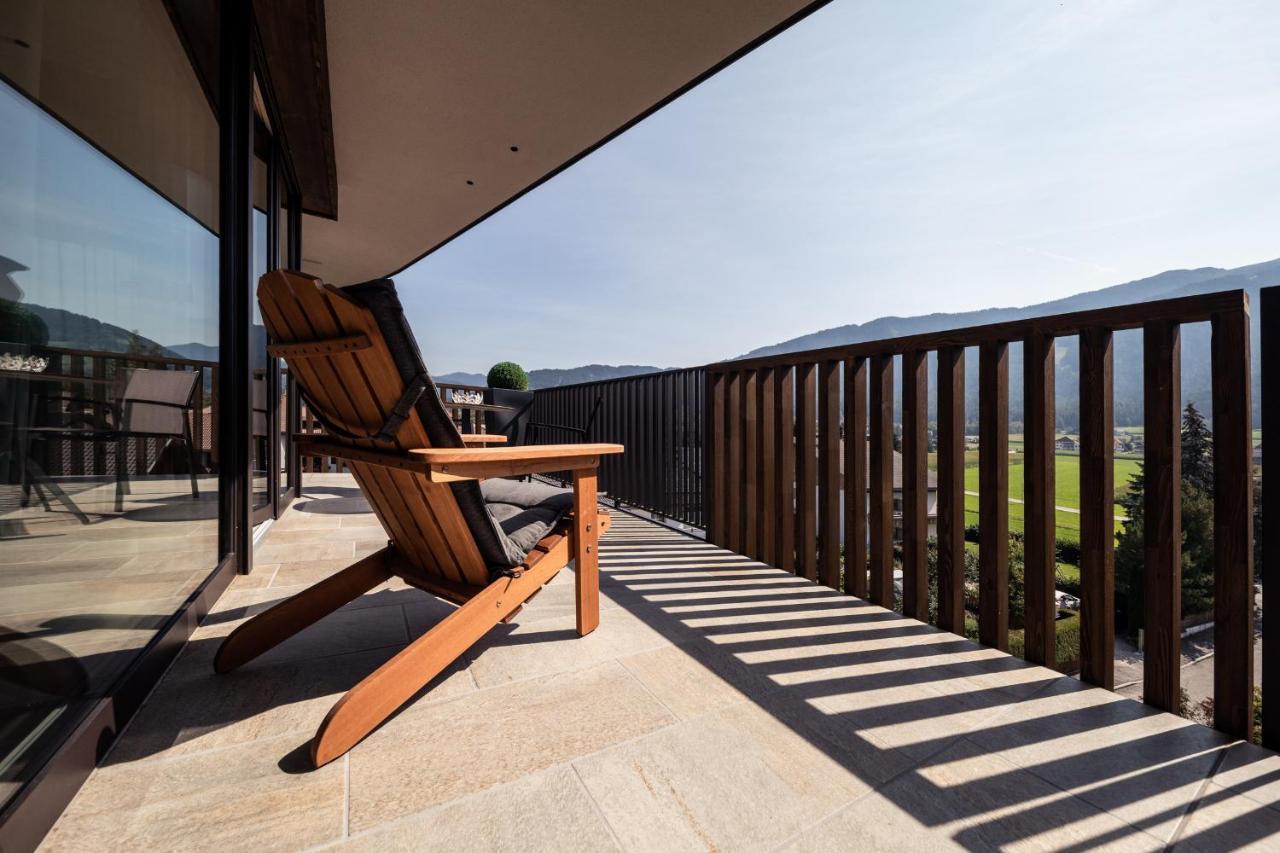 Penthouse-Familiensuite mit Terrasse und Bergblick