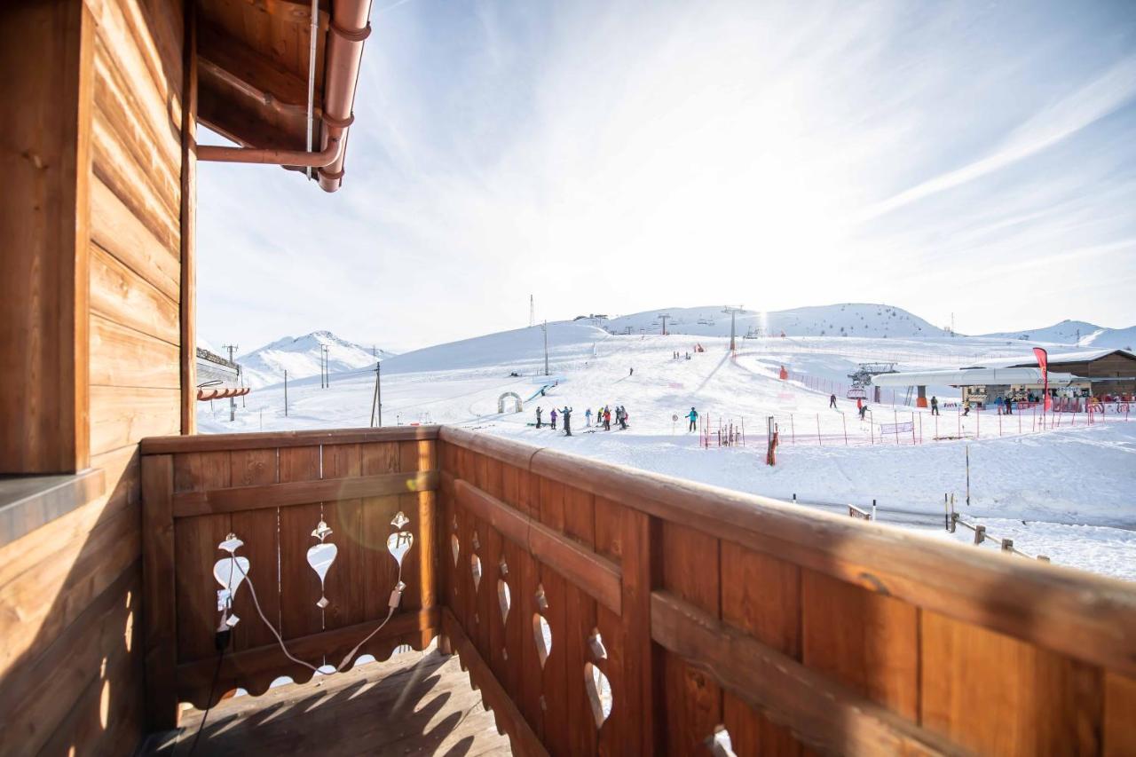 Doppel-/Zweibettzimmer mit Bergblick