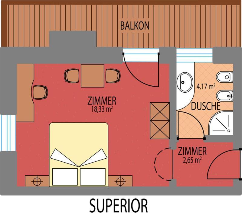 Double Room - Street Side