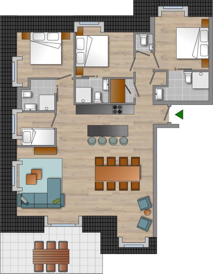 Superior Appartement met Sauna