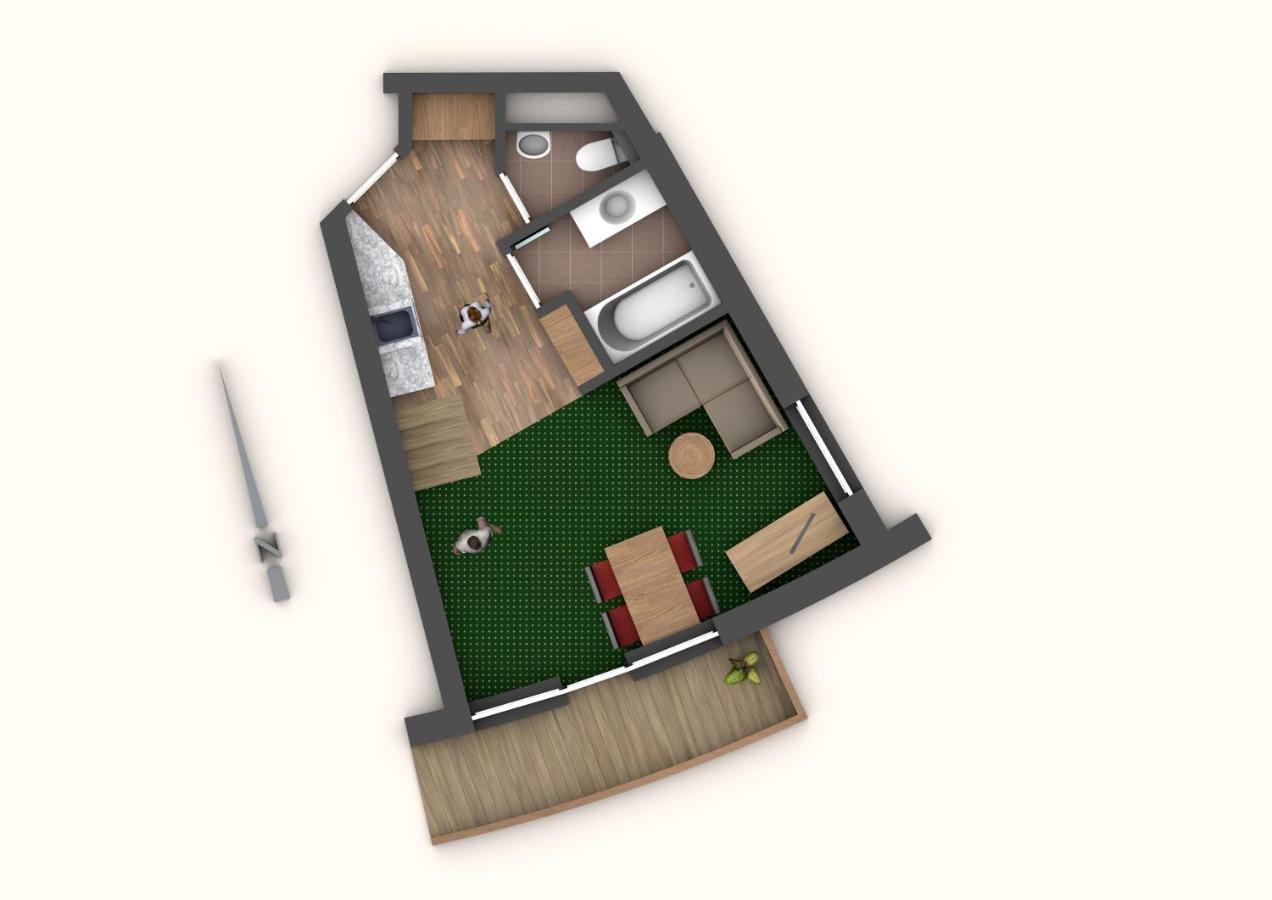Apartment mit 2 Schlafzimmern