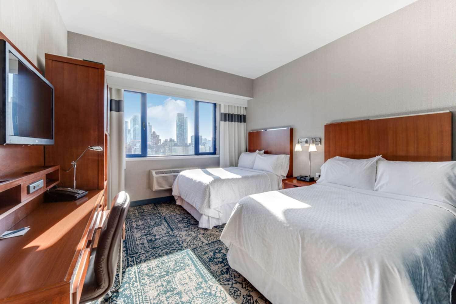 Habitación Doble para no fumadores con vistas a la ciudad - 2 camas dobles