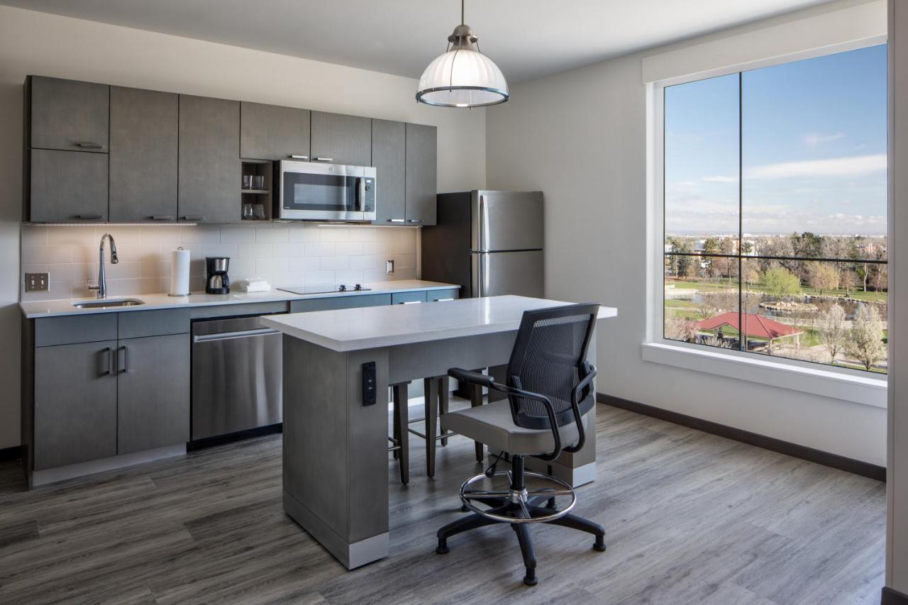 One-Bedroom King Suite with Sofa Bed and Kitchen