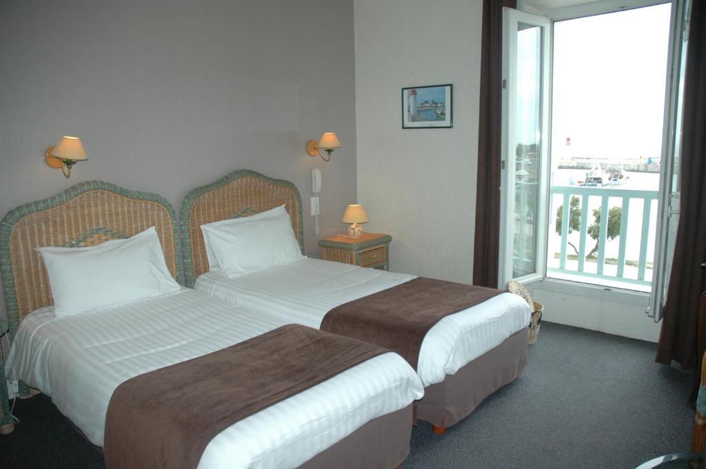Chambre Lits Jumeaux - Vue sur Mer