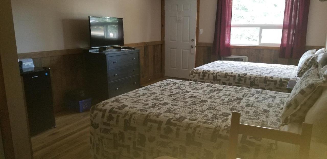 Motel Room Two Queen Beds