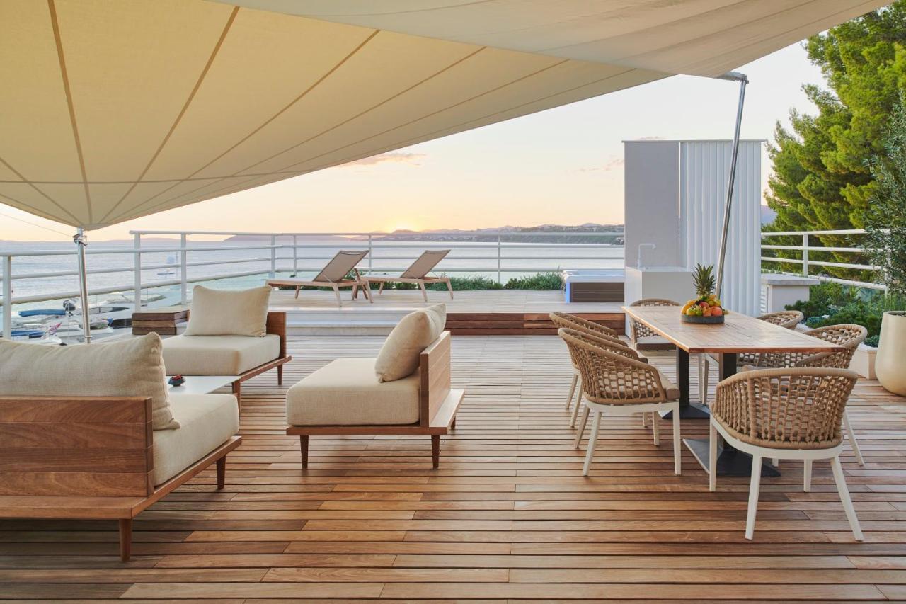 Terrassesuite mit 2 Schlafzimmern, Whirlpool und Meerblick