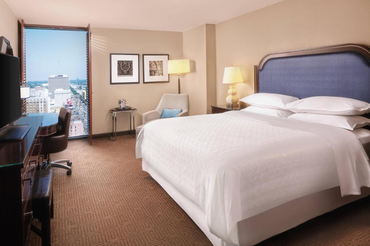 Habitación Deluxe adaptada para personas con movilidad reducida con ducha adaptada y vistas a la ciudad - 1 cama extragrande