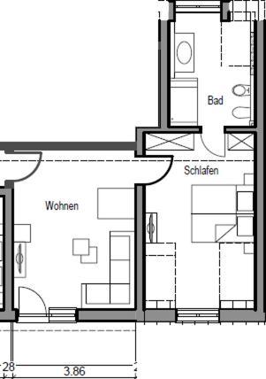 Suite met Balkon