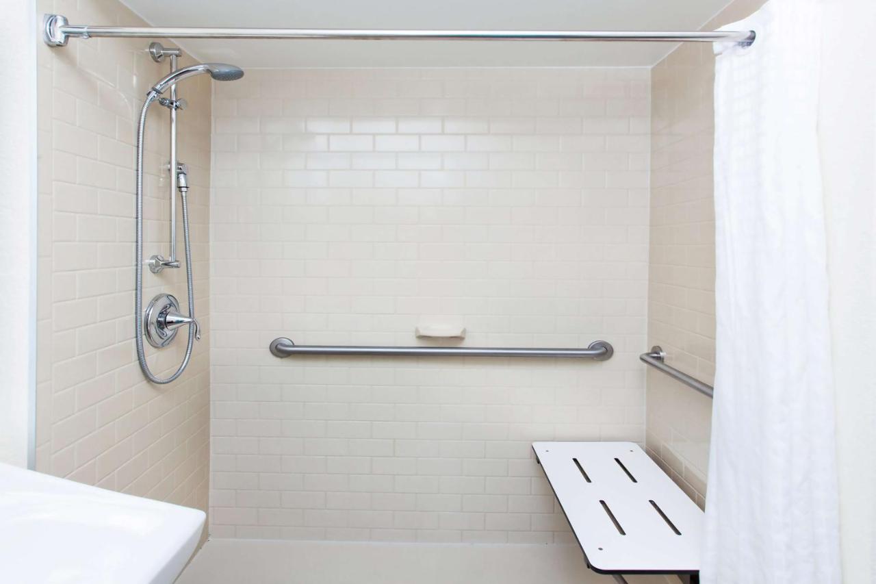 Studio Suite Queen with Roll-In Shower - Mobility Accessible