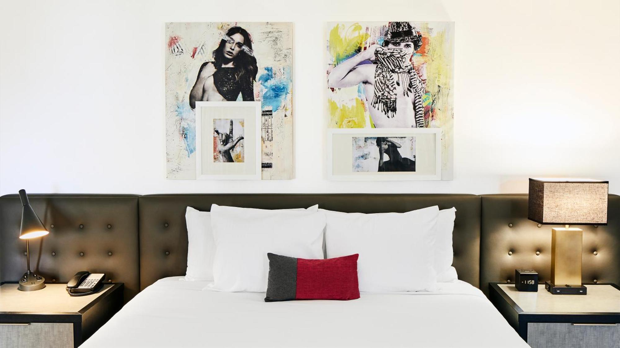 Quarto Ultra Hip com Cama King-size e Vista da Montanha - Não Fumantes