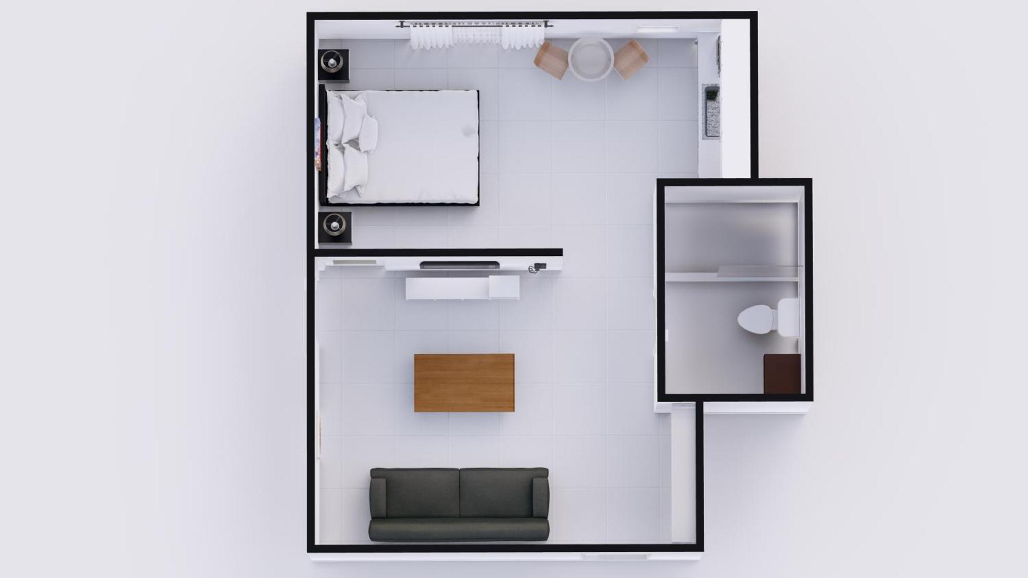 Suite 1 Chambre Supérieure avec Cuisine