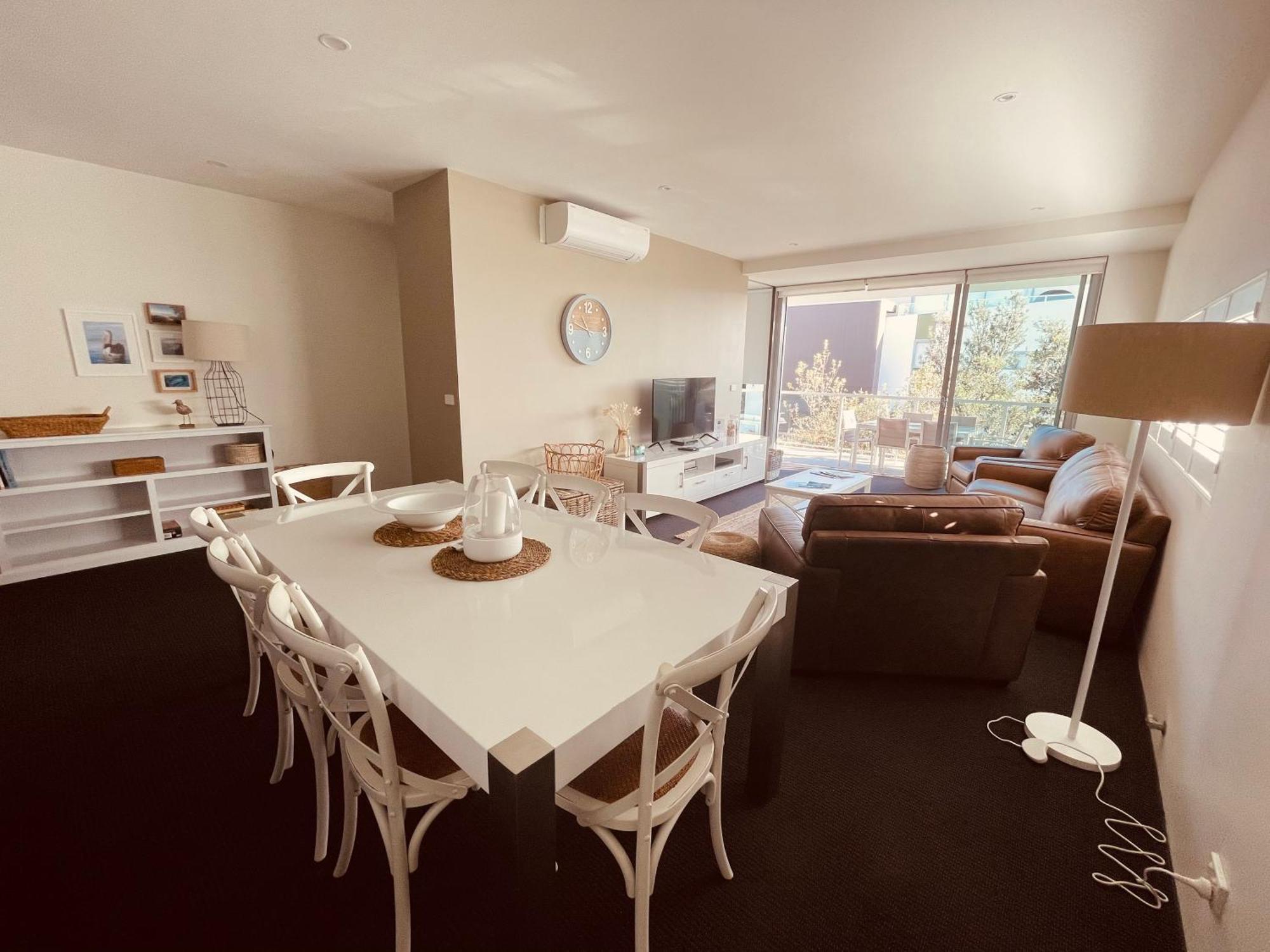 Three-Bedroom Apartment with Pool View