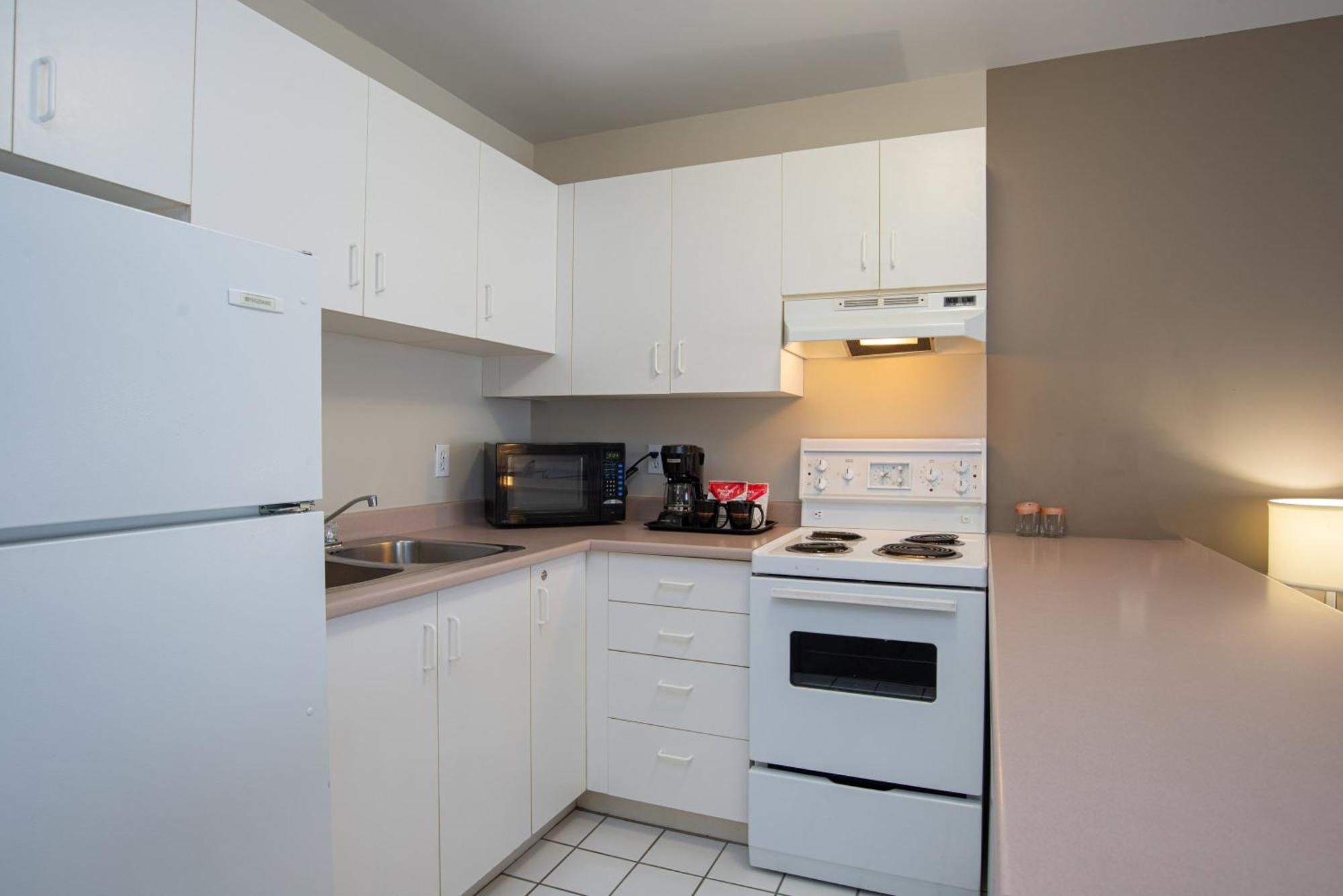 Studio Suite, 1 Queen Bed, Kitchen