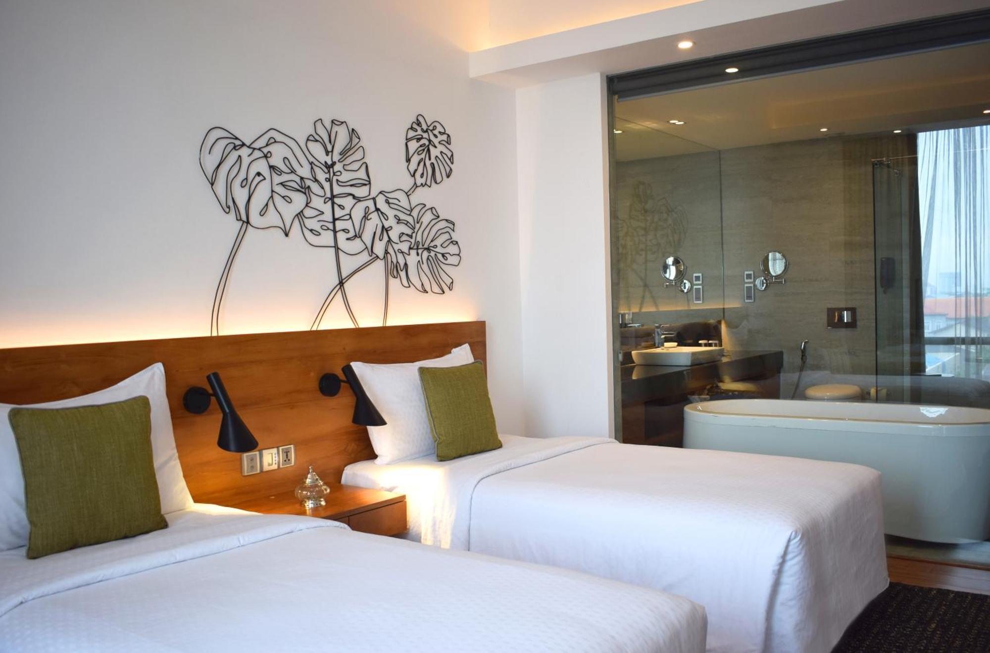Super Deluxe Twin Room at Ward7 57 Virticle restaurants