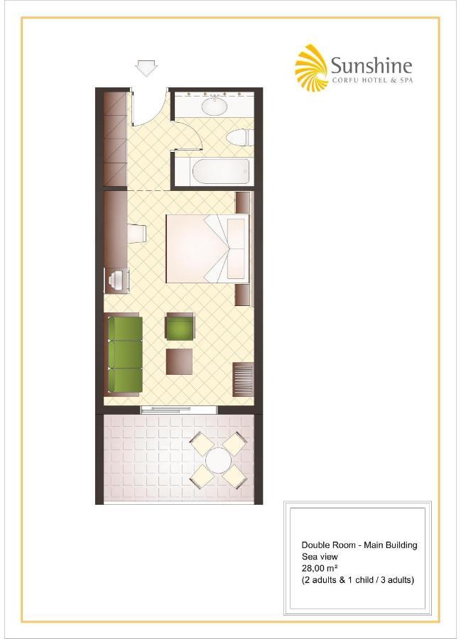 Standard Twin Room with Garden View