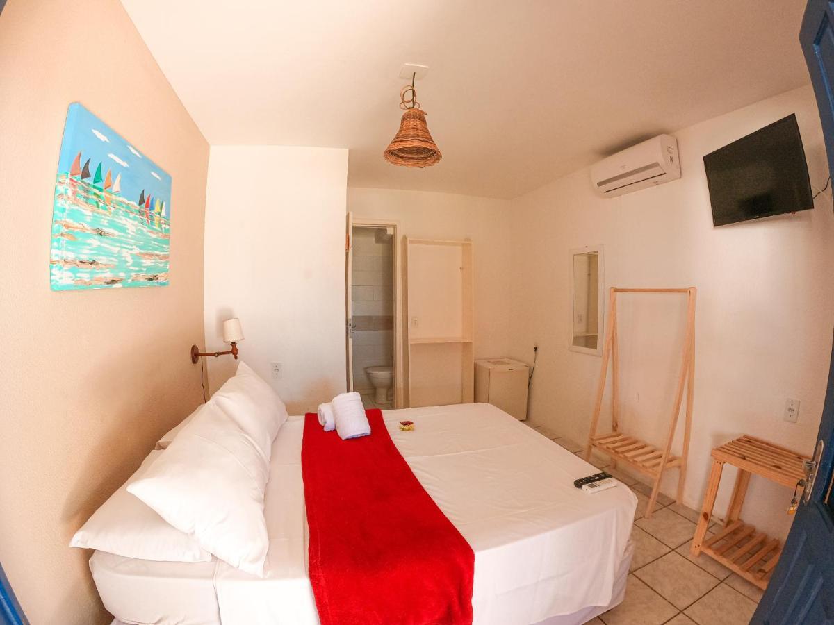 Quarto Duplo com Varanda e Vista do Mar