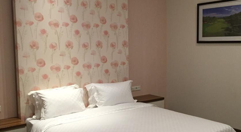 Kamar Twin dengan Pemandangan Kolam Renang