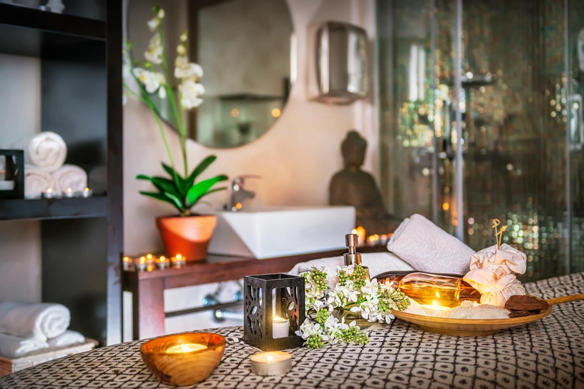 Deluxe Room Massage Session Spa Access