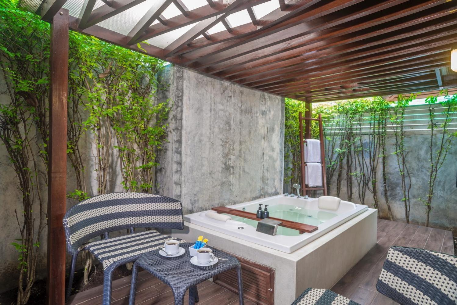 Villa privée avec Bain à remous - Lits jumeaux