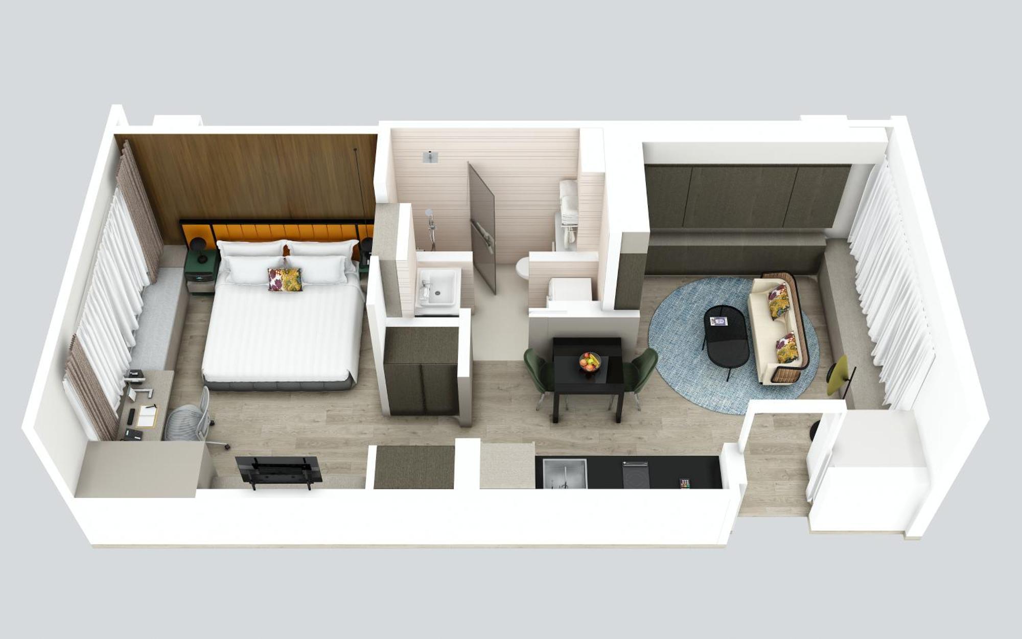 Suite Deluxe 1 Chambre