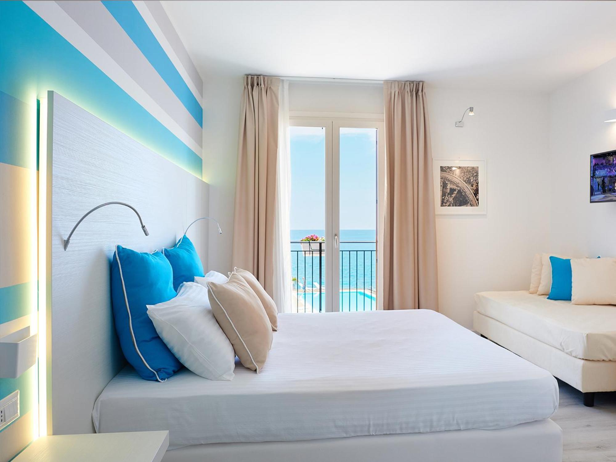 Triple Room with Balcony and Sea View - First Floor