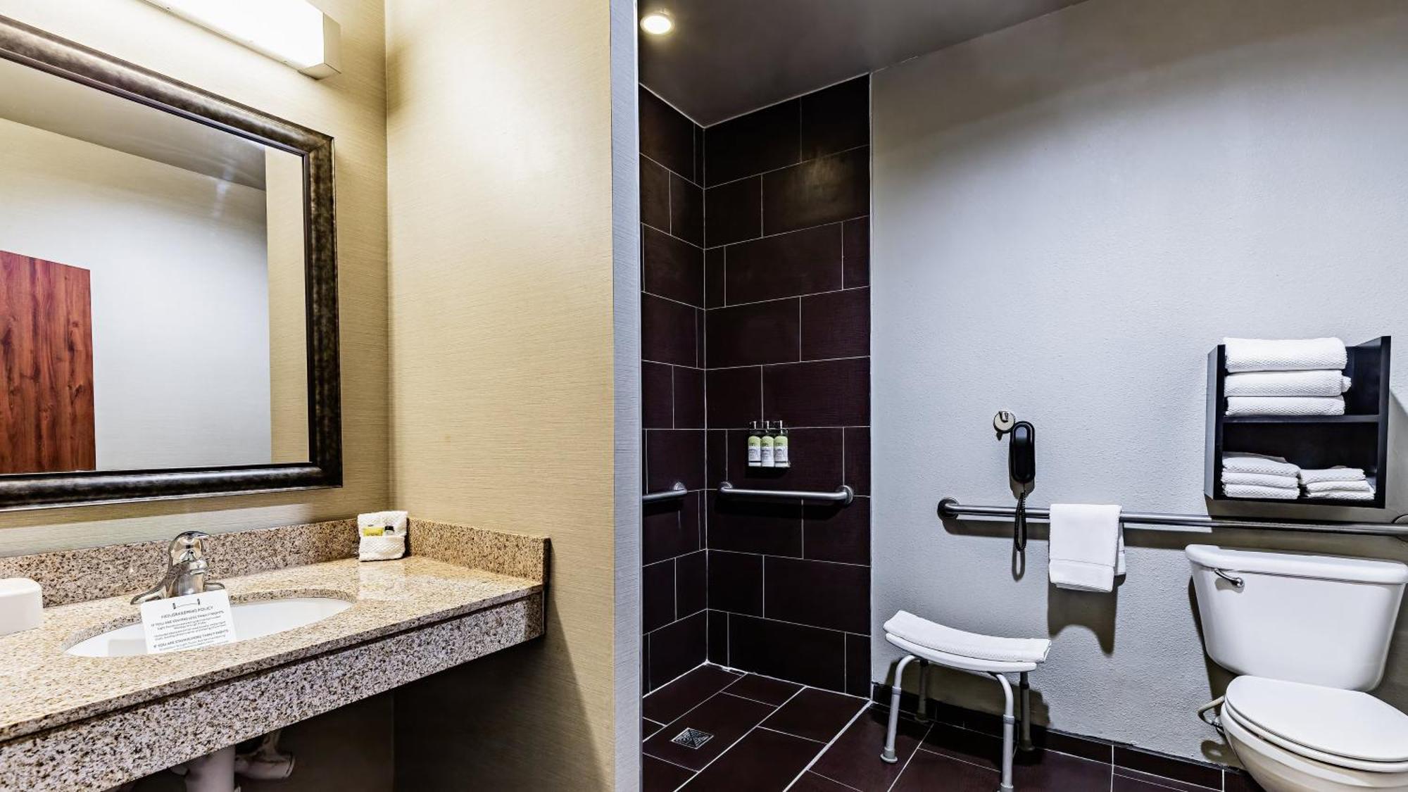 Suite Estudio Queen con bañera adaptada para personas con movilidad reducida - 2 camas grandes - No fumadores