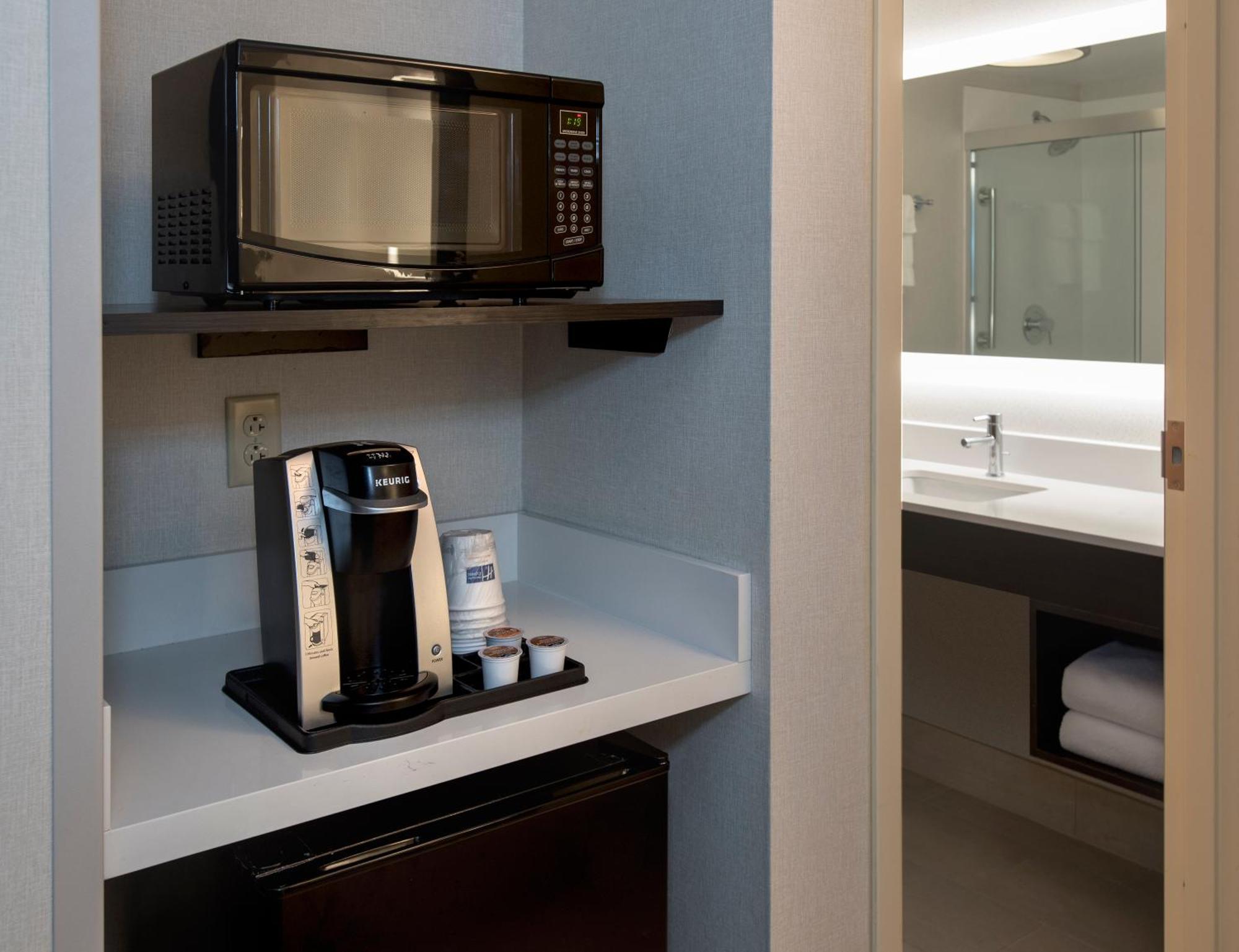 Standard Queen Room with Two Queen Beds and Mobility Accessible Roll-In Shower