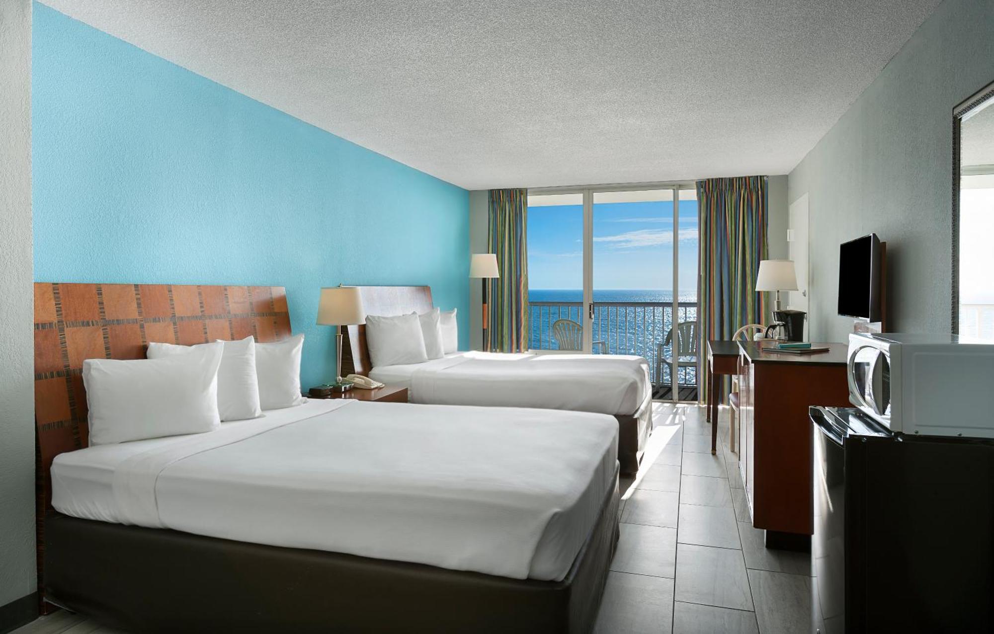 Oceanfront Room with Two Queen Beds