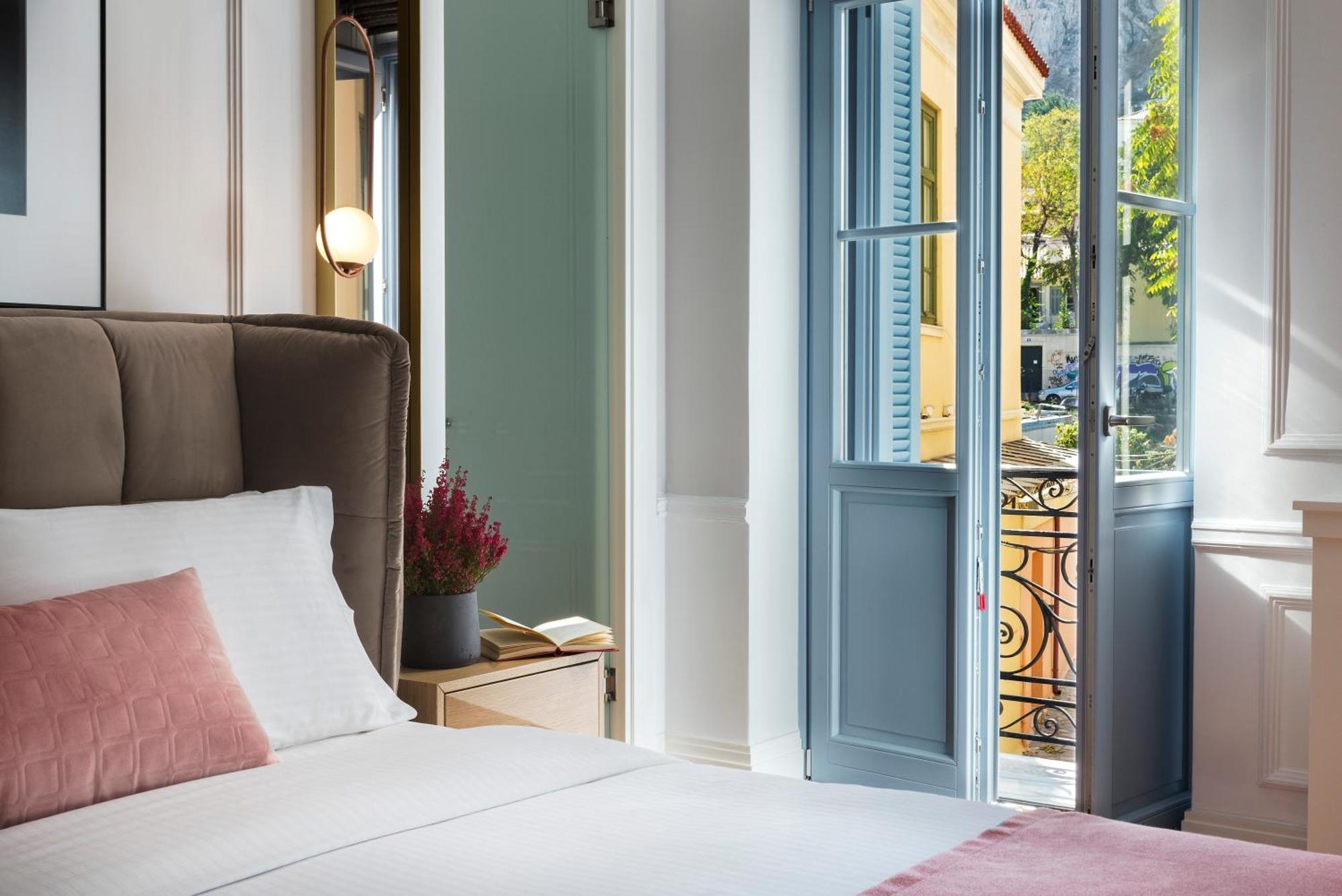 Elegant Suite with Partial Acropolis View