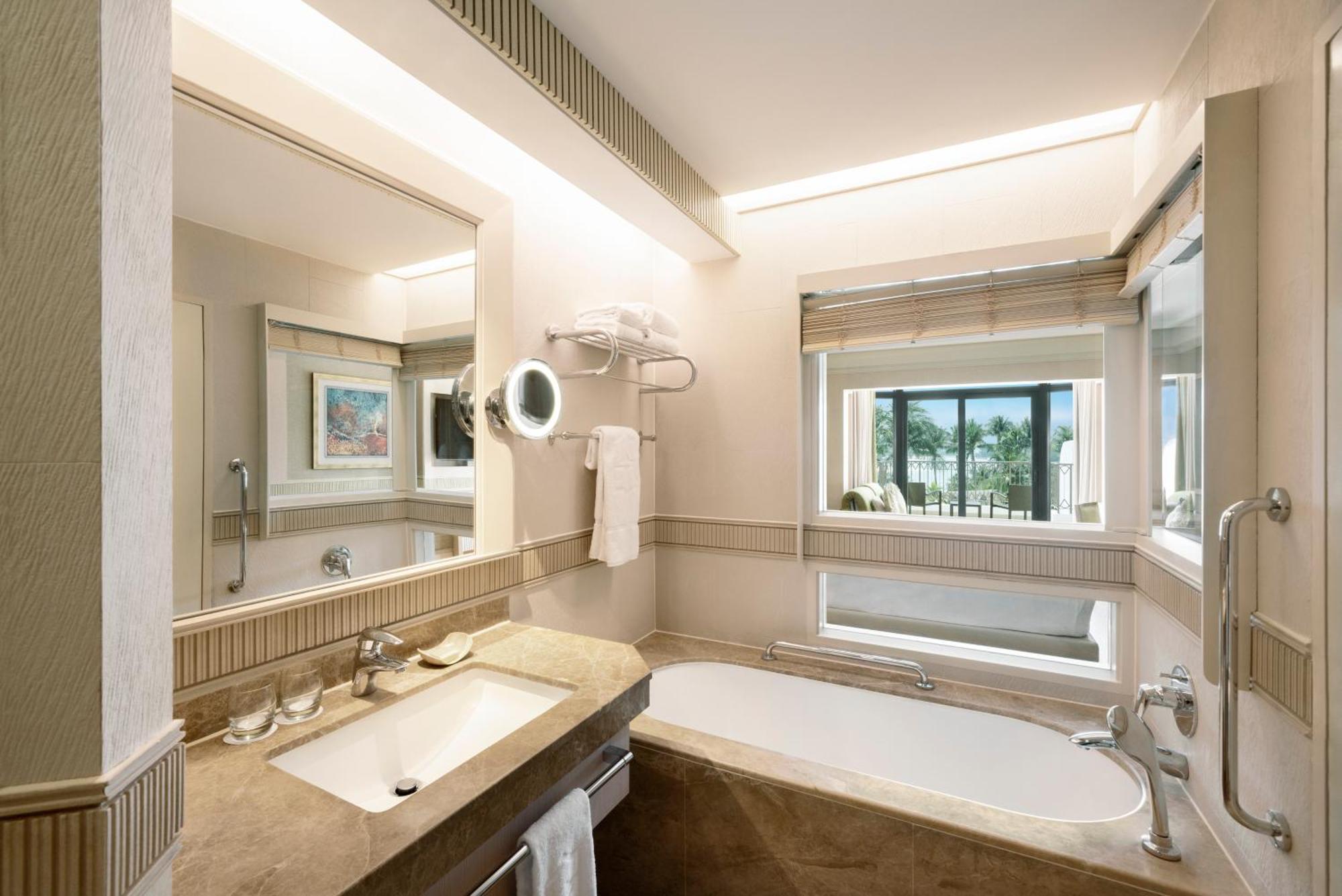 Deluxe Twin Room Pool View Sentosa Adventure SGD 50 nett voucher per at The Palawan Sentosa