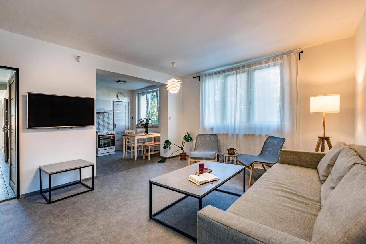 Apartment mit Gartenblick