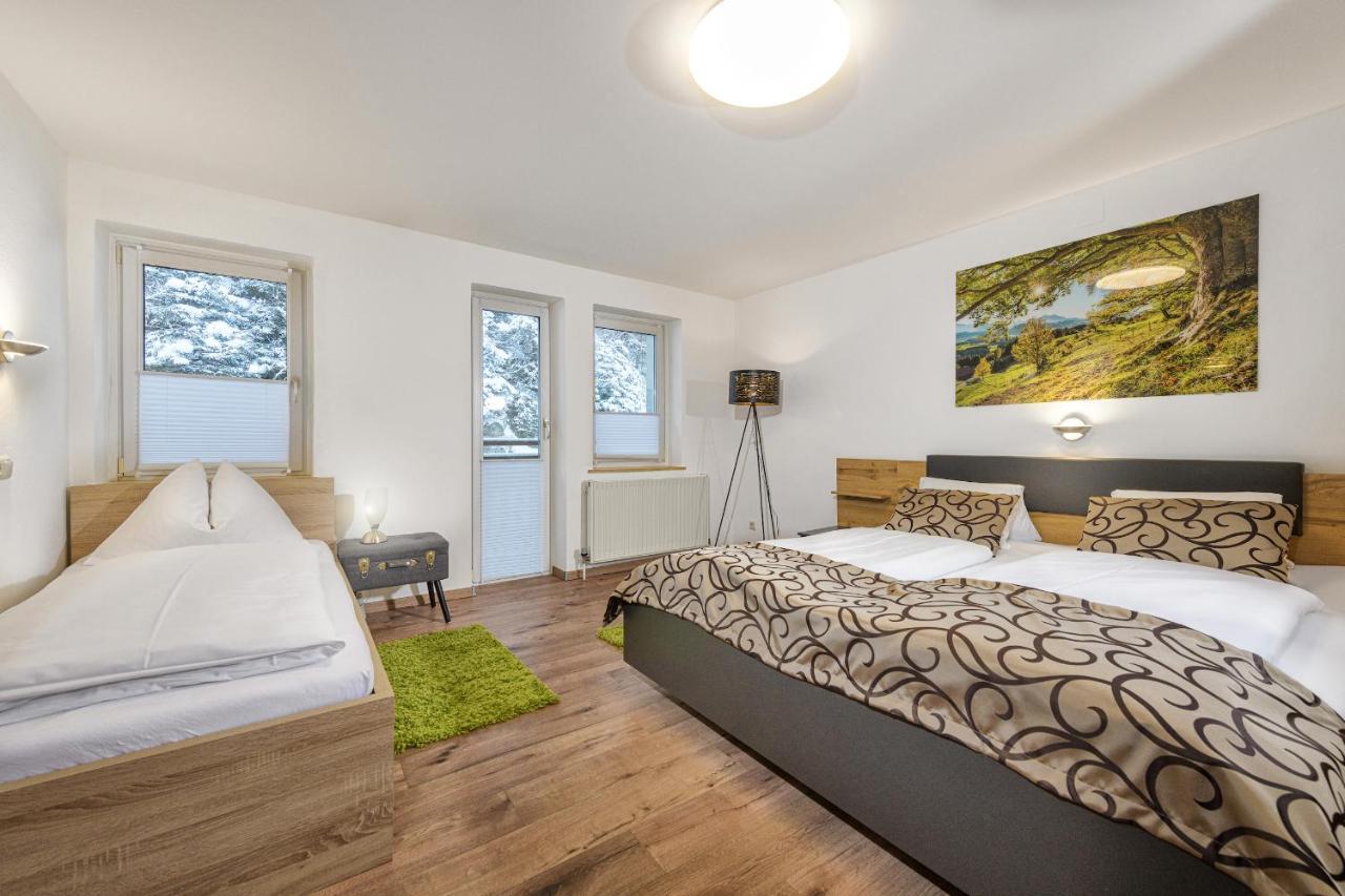 Apartment mit Gartenblick