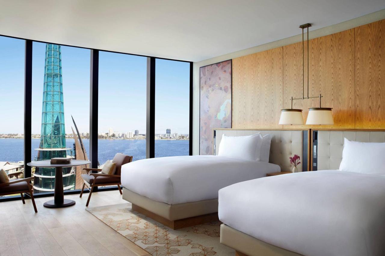 Swan River View Premium Guest Room 2 Double Beds