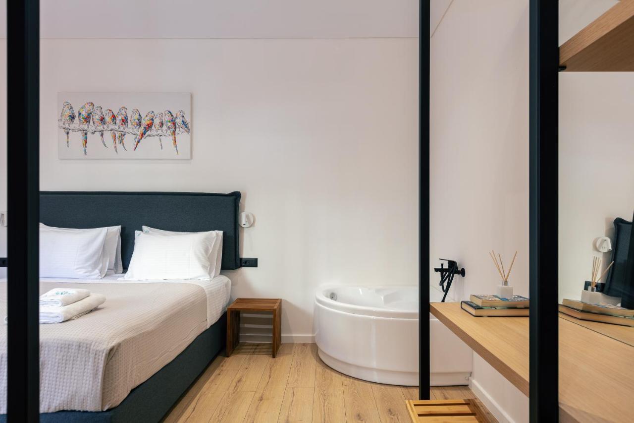Superior Studio mit Terrasse und offener Badewanne