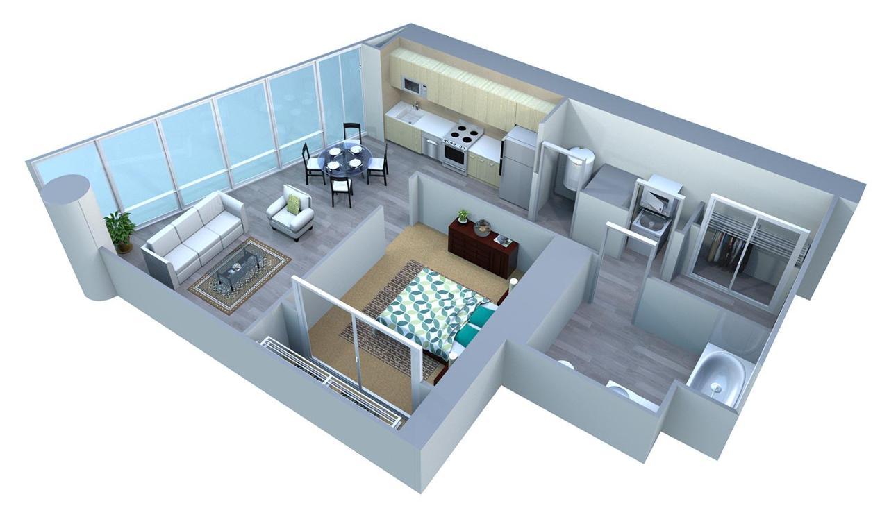Suite con 1 baño - 1 cama