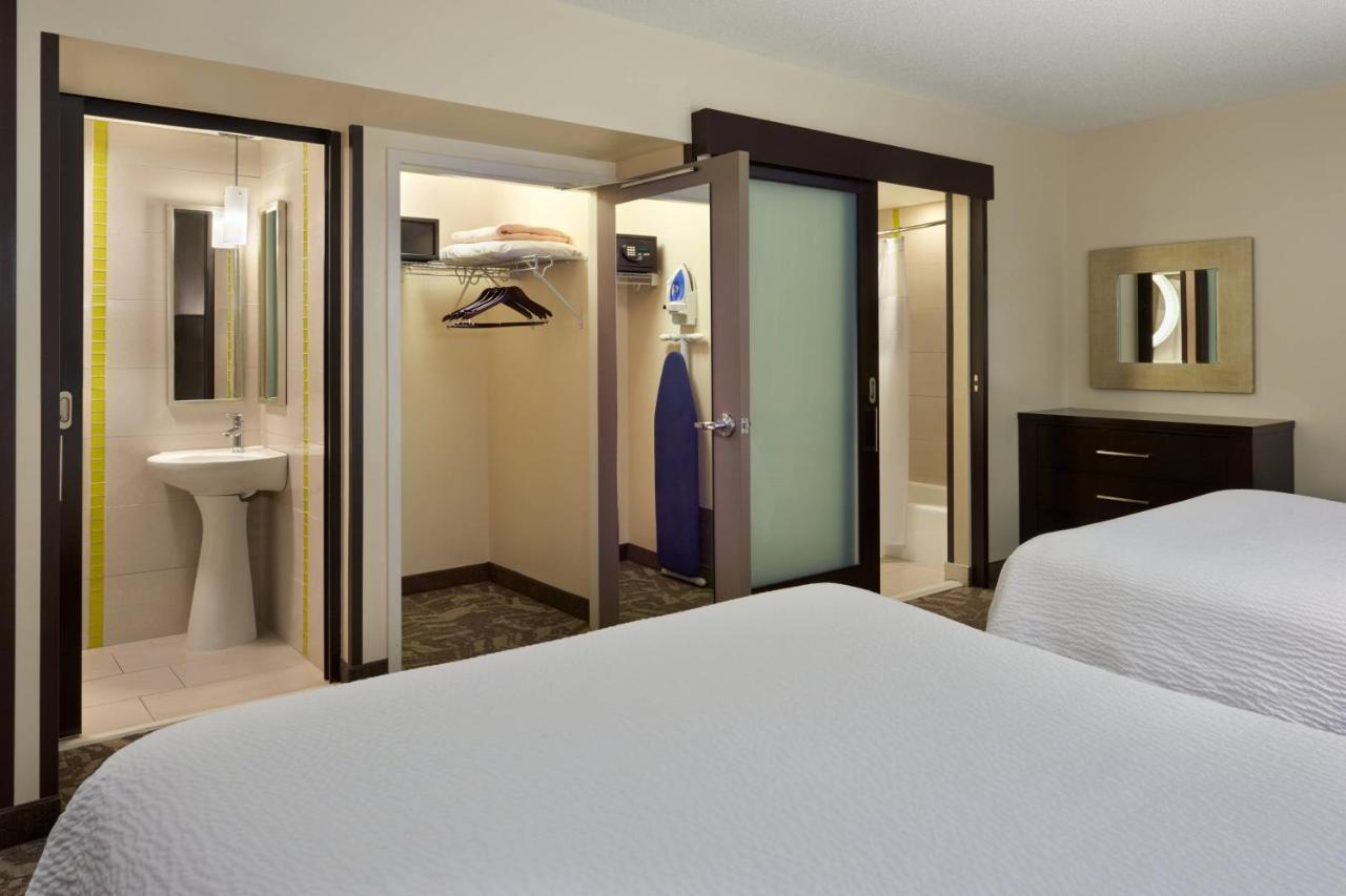 Larger Queen Suite with Two Queen Beds and Trundle Sofa