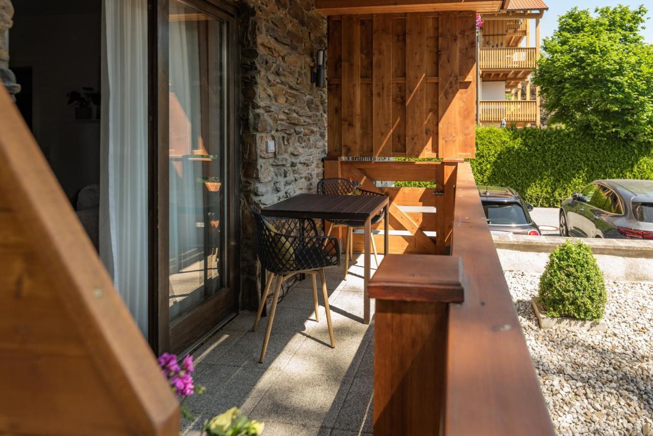 Apartment mit Gartenblick