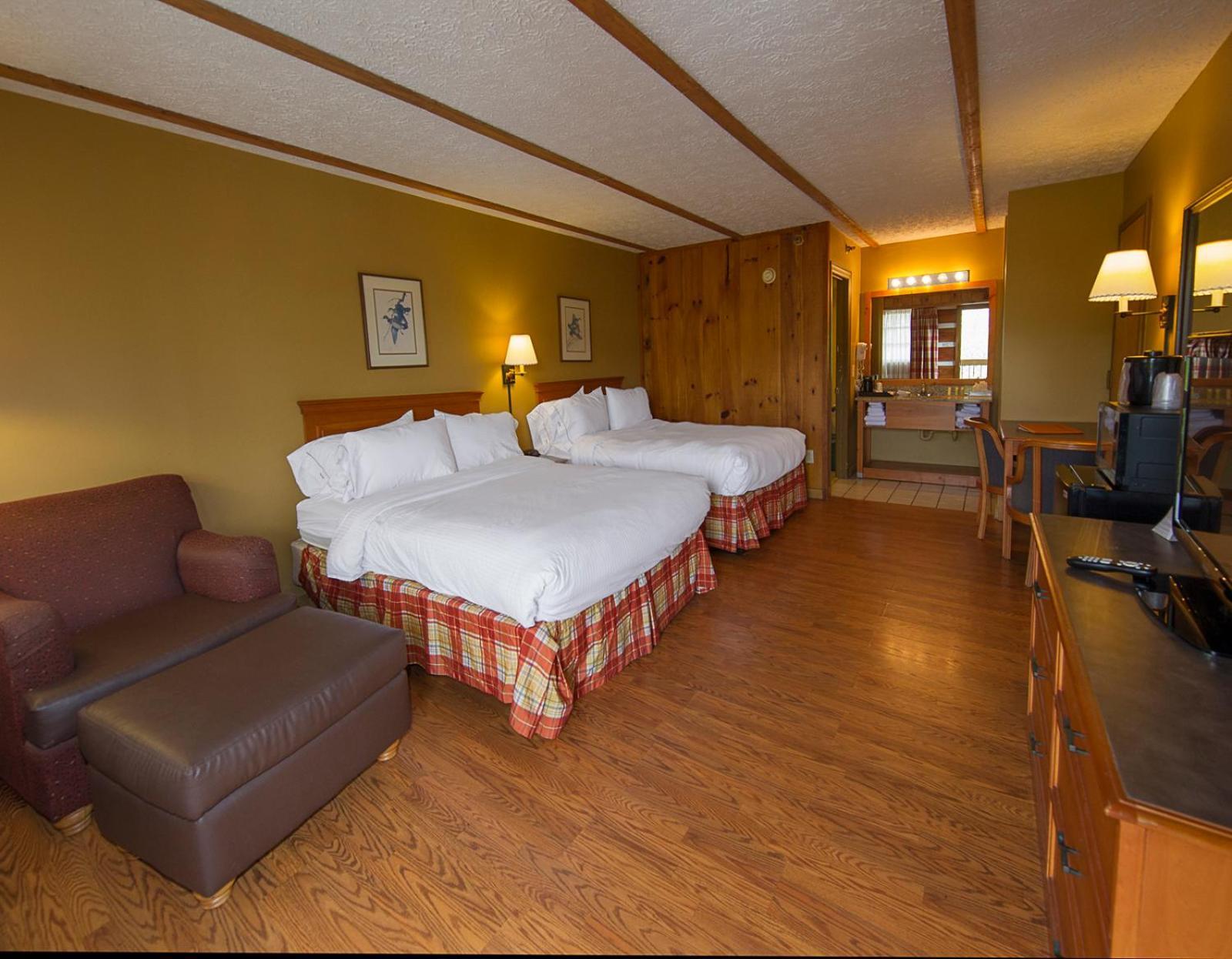 Kamer met 2 Queensize Bedden