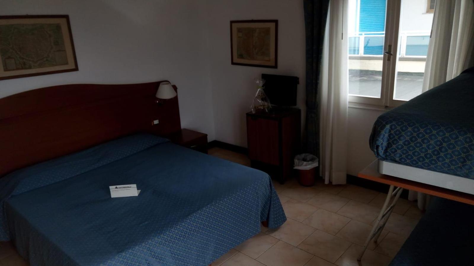 Habitación Cuádruple con vistas al mar