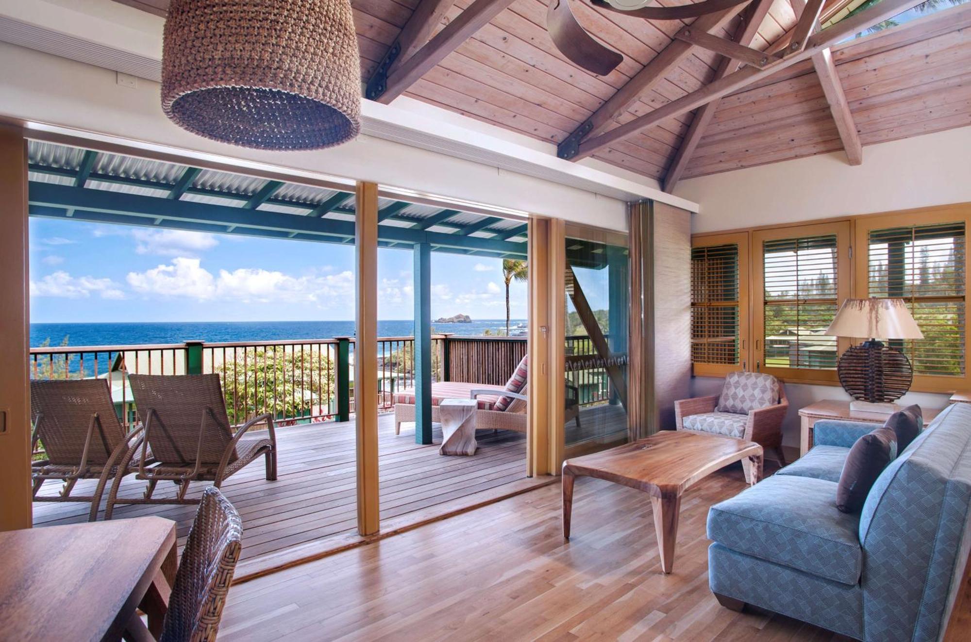 Bungalow Lit King-Size avec Vue sur l'Océan