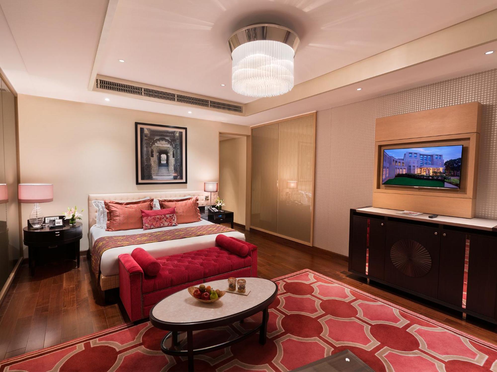 Taj Club Room Runway View King Bed Complimentary One-way Airport Transfer High-Tea & Evening Cocktail Hours