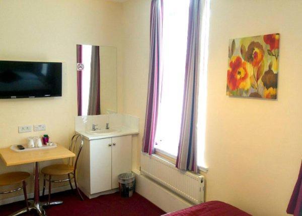 Family Room with Shared Bathroom