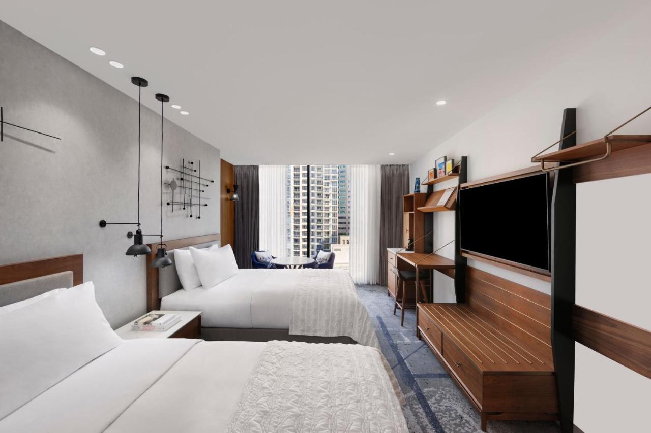 Superior Double Room Two Double Beds City View