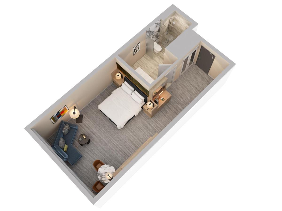 Chambre Lit King-Size avec Vue sur le Lac - Accessible aux Personnes Malentendantes