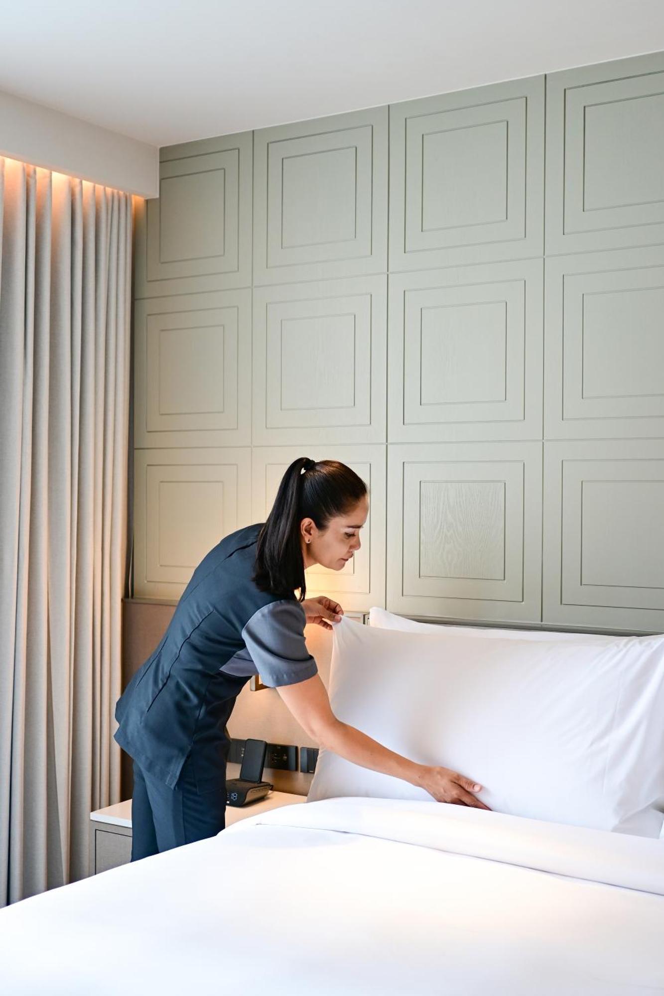 ห้องเตียงคิงไซส์ดีลักซ์พร้อมอ่างอาบน้ำ