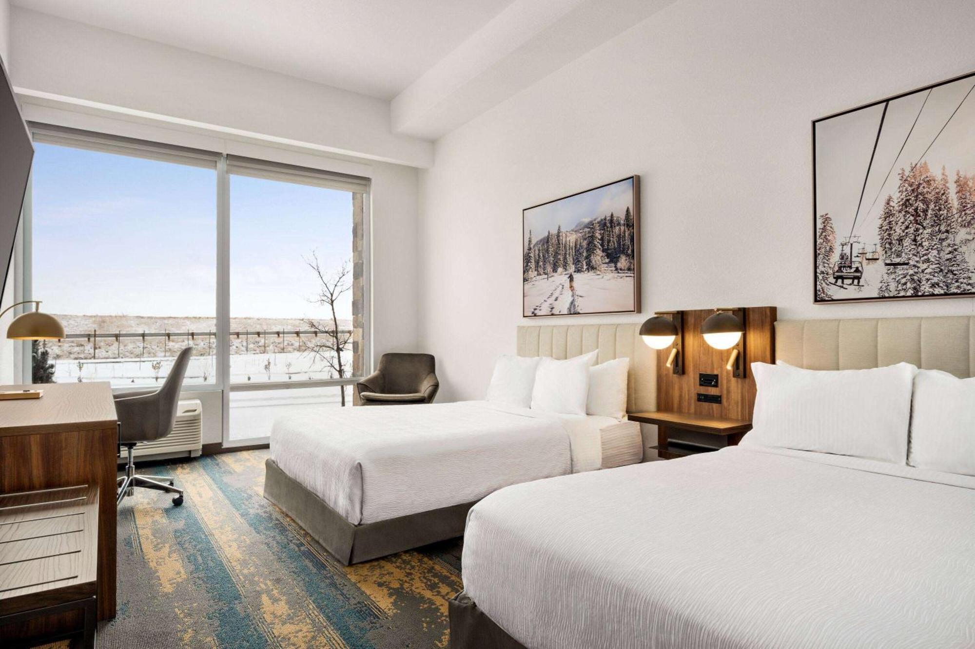 2 Queen Beds, Mobility Accessible Room, Roll-In Shower, Non-Smoking