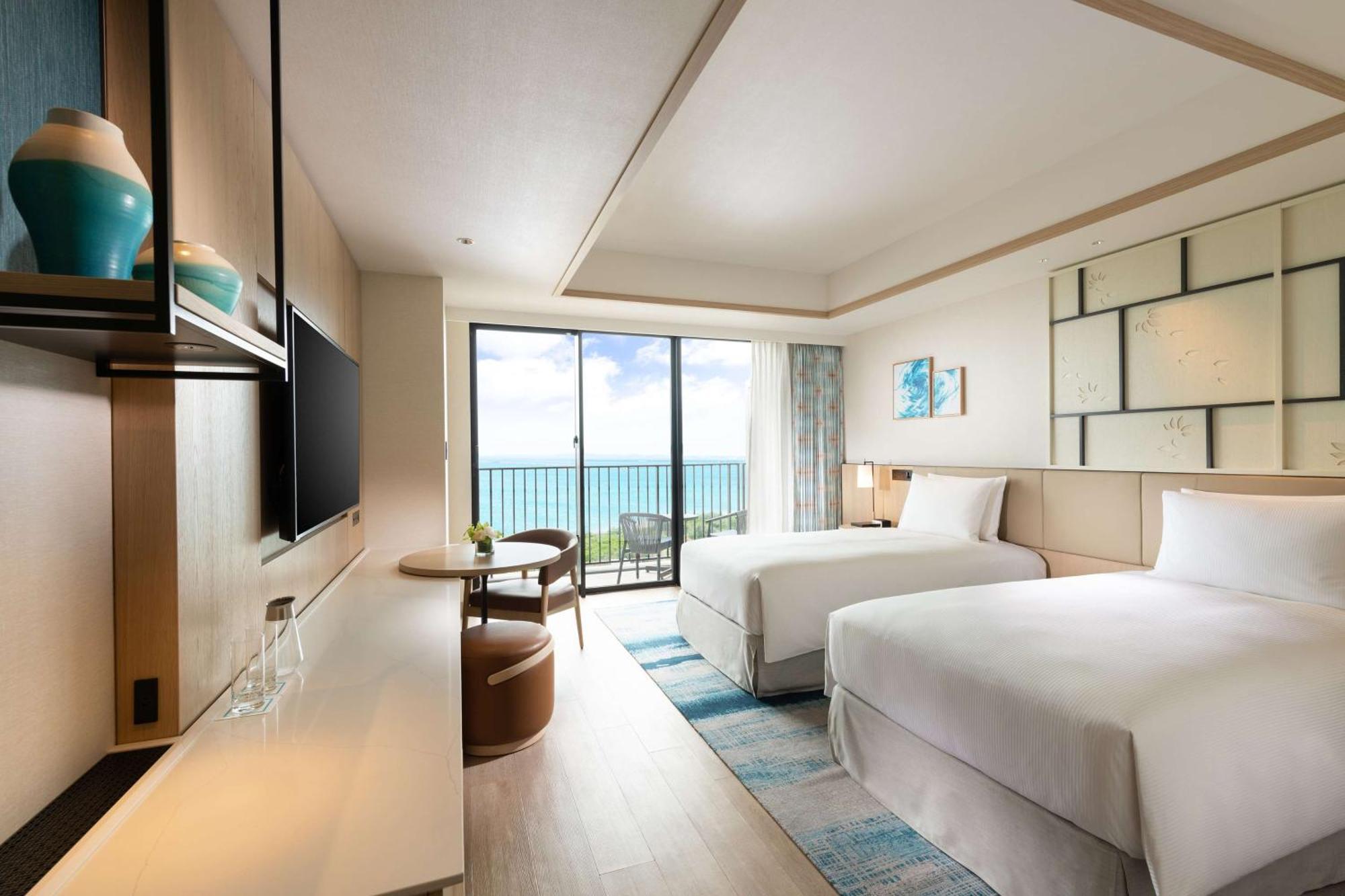 Deluxe Twin Room with Ocean View