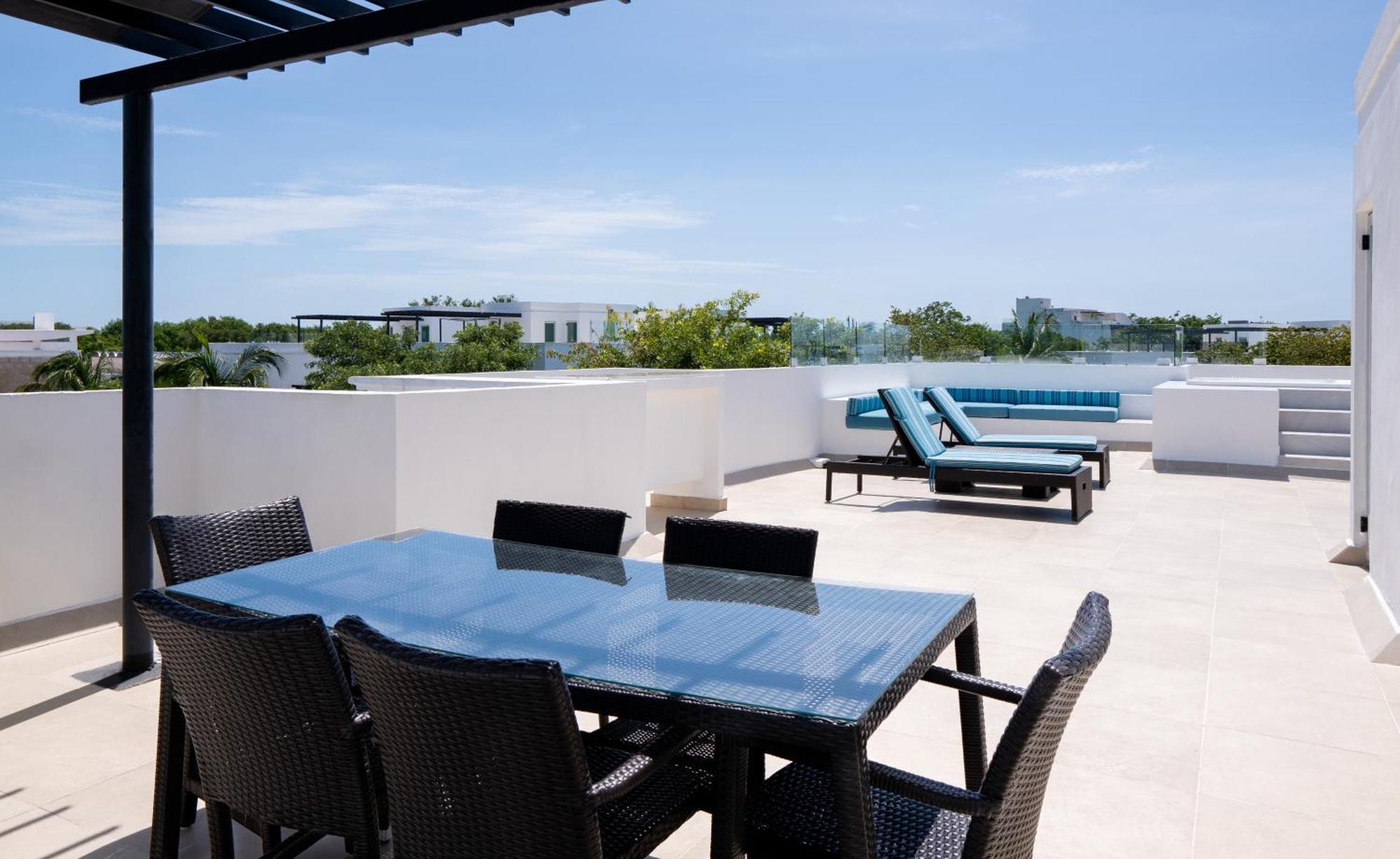 Penthouse-Suite mit 1 Schlafzimmer