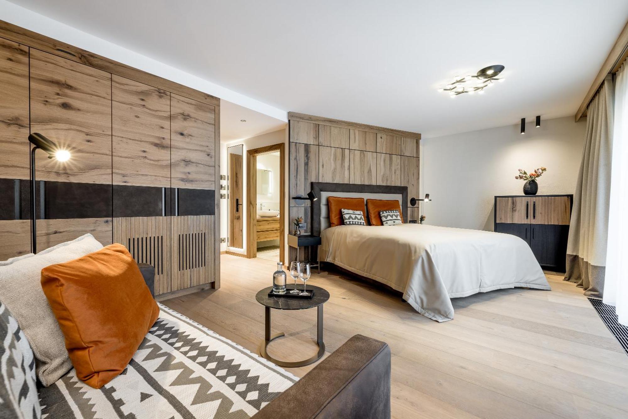 Doppelzimmer mit Bergblick