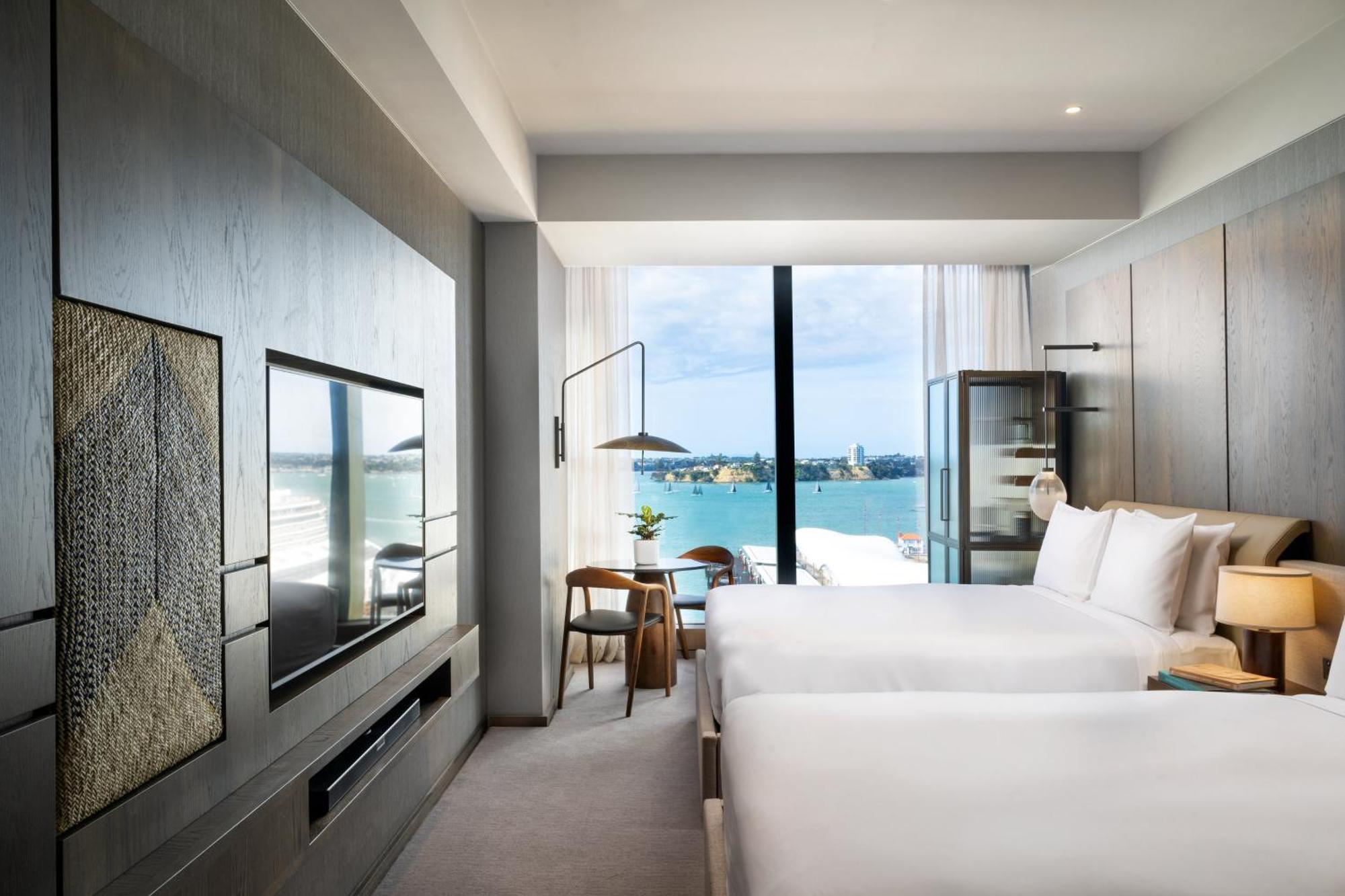 Classic Queen Room with Two Queen Beds and Harbor View